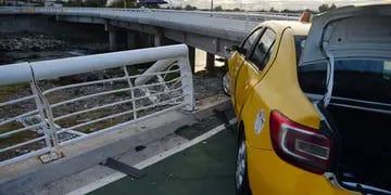 Accidente en el puente Sargento Cabral