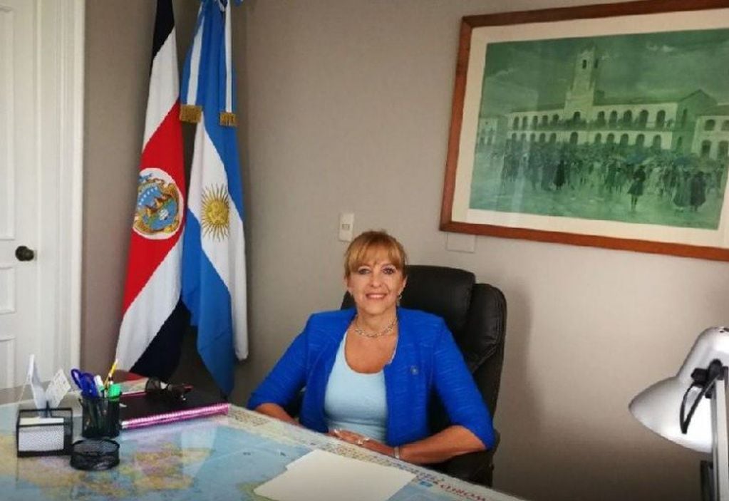 Patricia Giménez, embajadora en Costa Rica.