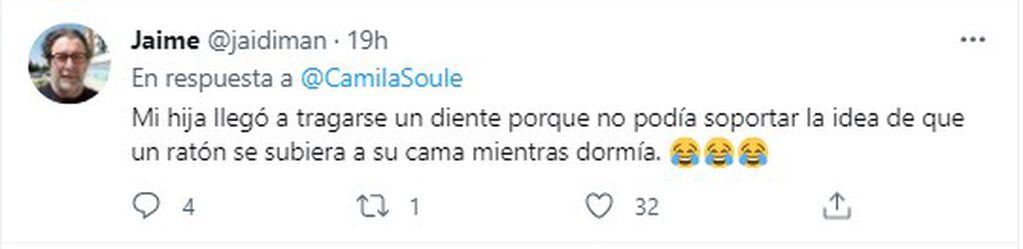 Debate sobre el Ratón Pérez en Twitter.