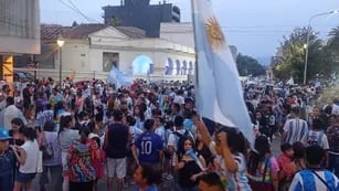 Ganó Argentina, festejos en Jujuy