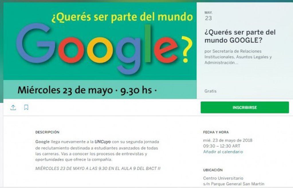 Google Mendoza