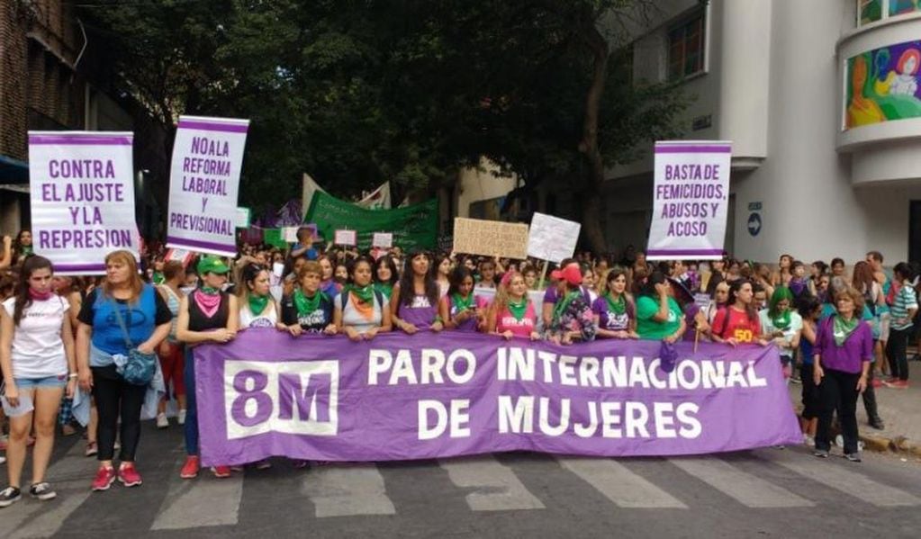 Marcha 8M en Rosario