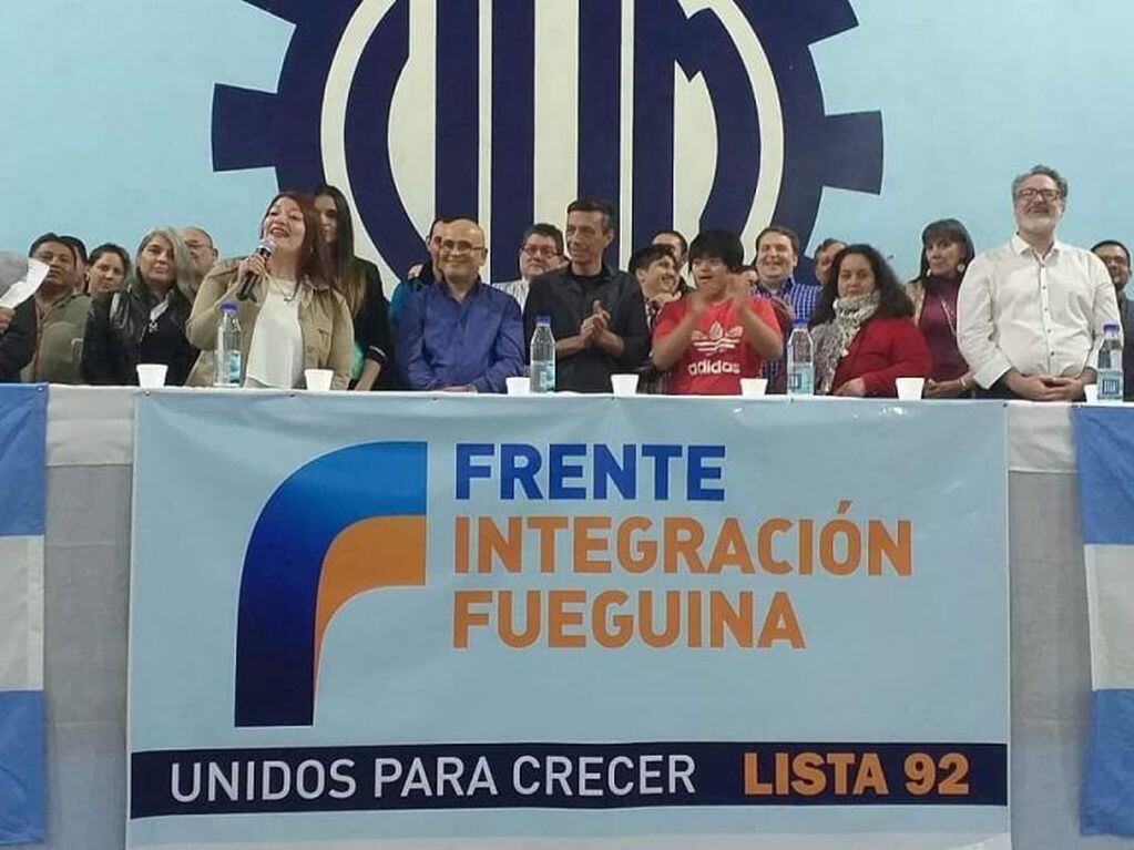 Frente Integración Fueguina lanzamiento de candidatura