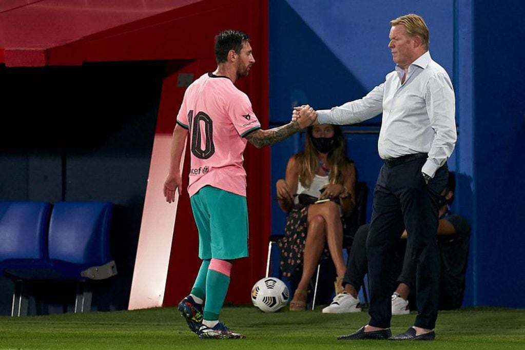 Ronald Koeman reveló detalles de su primer encuentro con Lionel Messi
