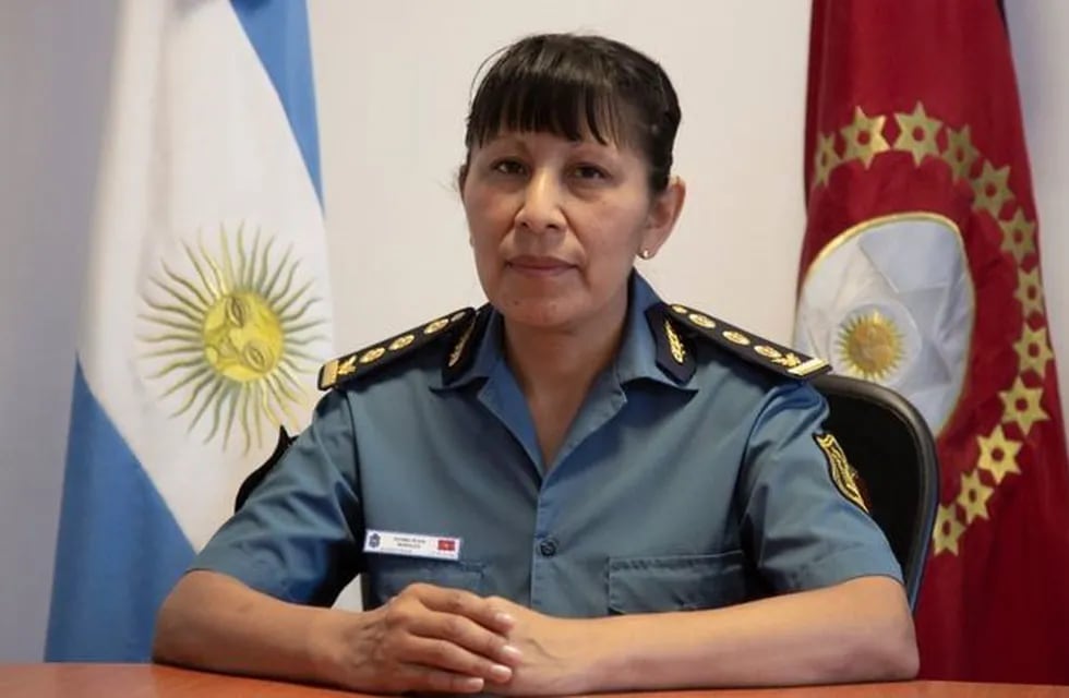 Norma Morales es la Jefa de la Policía de Salta.
