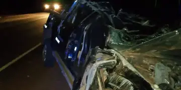 Ruta Costera N°2: despistó una camioneta que manejaba un menor