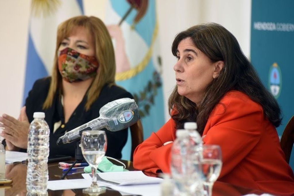 Ana María Nadal, ministra de Salud Mendoza.