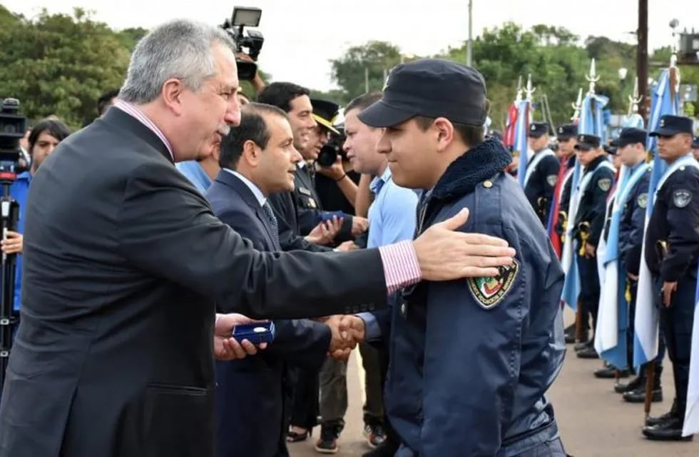 Passalacqua encabezó el acto por el Día de la Policía de Misiones