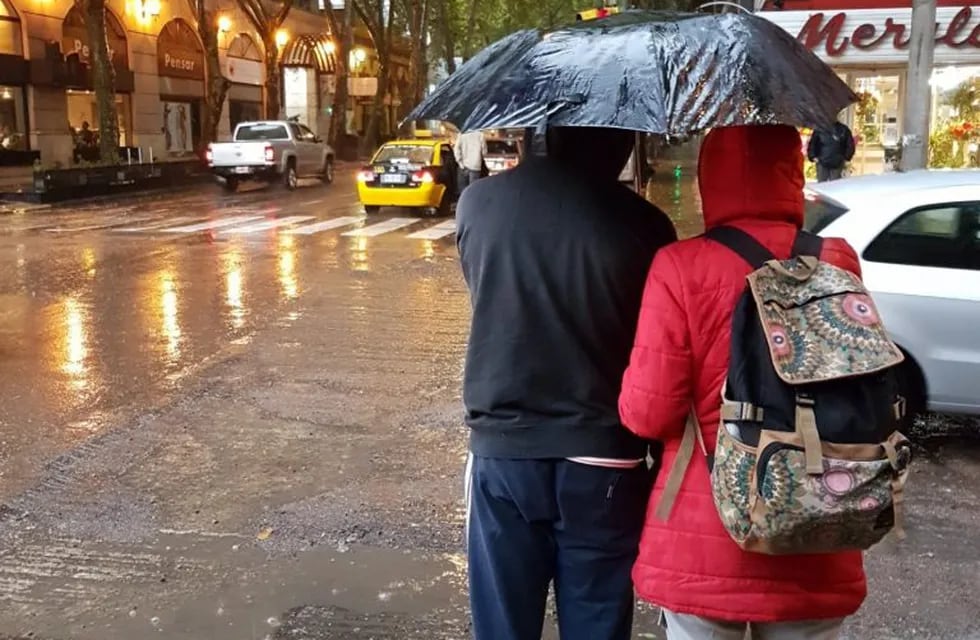 Lluvia en Mendoza
