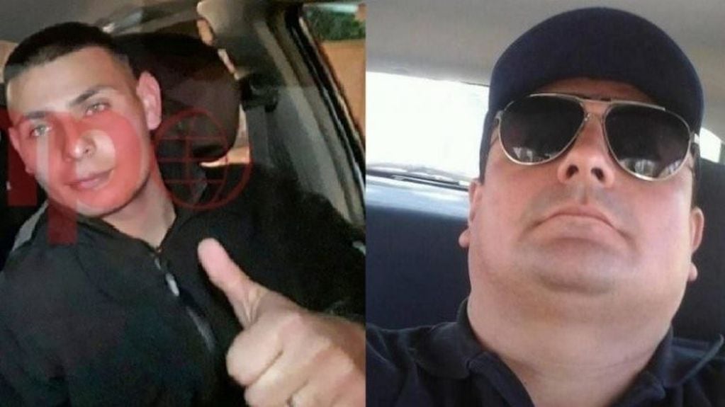 Los dos policías que mataron borrachos al volante.