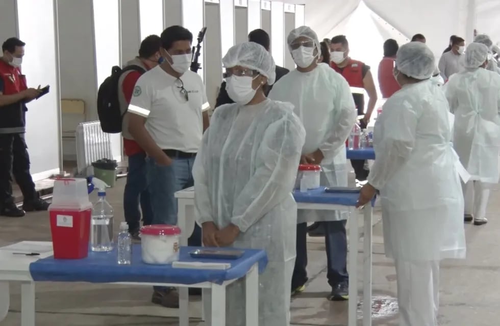 En Jujuy se dispuso que el operativo de vacunación esté centralizado en el HOSCAM 1 de la Ciudad Cultural.
