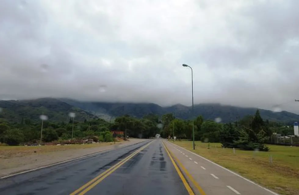 San Luis nublado