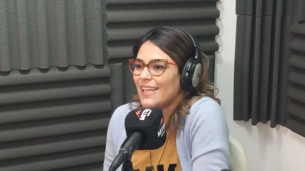 Sabrina Marcucci, en Radio Mitre Ushuaia