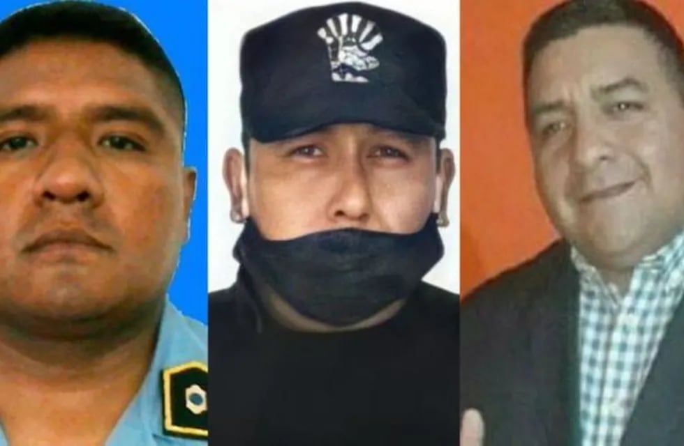 Policías fallecidos en Salta