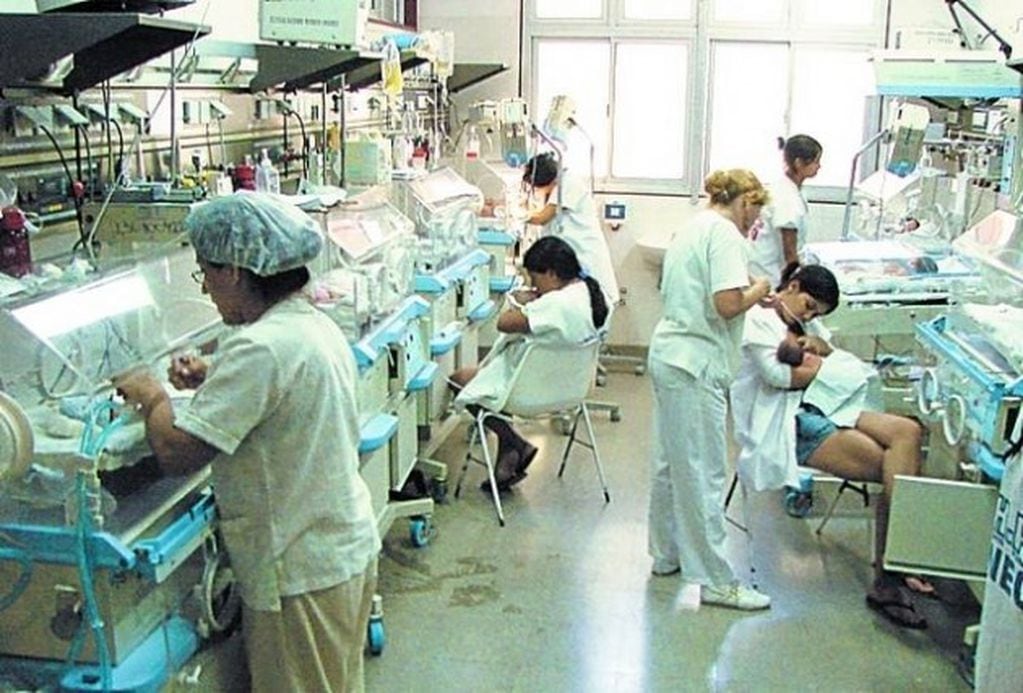 Pabellón de maternidad en el Hospital Perrando (Web).