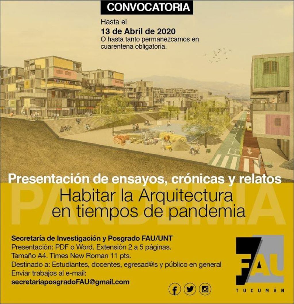 Facultad de Arquitectura y Urbanismo.
