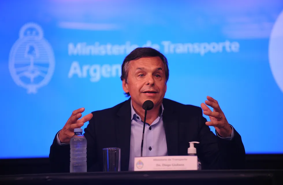 Diego Giuliano, ministro de Transporte. Foto: Juano Tesone