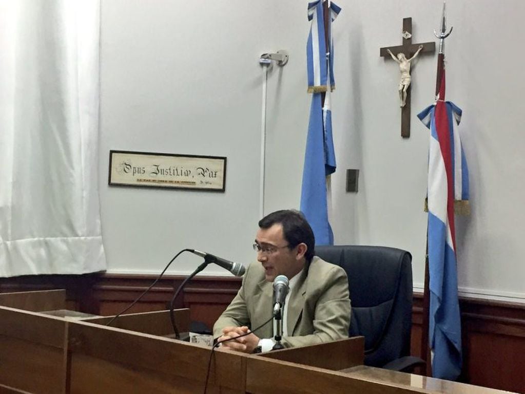 Lisandro Beherán, jefe de los fiscales de Gualeguaychú
Crédito: Vía Gchú