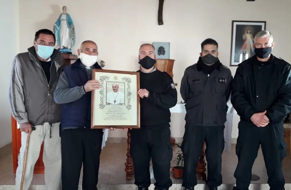 La capilla de la cárcel de Saavedra fue bendecida por el Papa Francisco