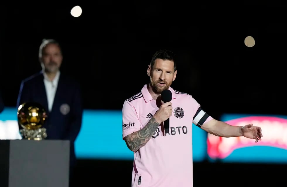 Lionel Messi se enfrentará a Newell's. (AP Foto/Lynne Sladky)