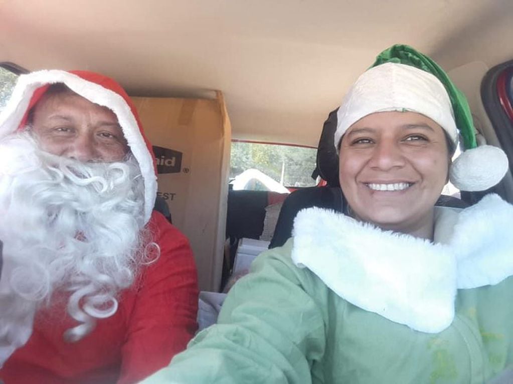 La Navidad llegó a las comunidades wichi de San Miguel y Santa Victoria Este 2 (Facebook Daniel Pereira)