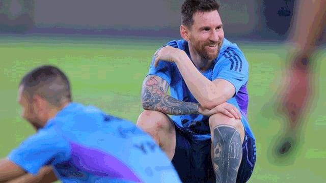 Lionel Messi en Beijing