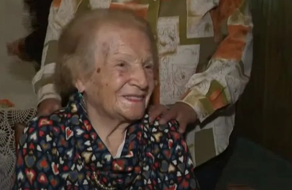 Manuela cumplió 107 años.