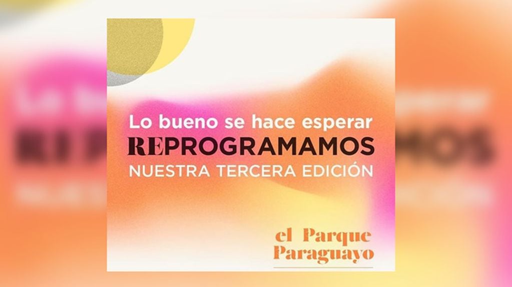 La tercera edición del Festival Audiovisual El Parque Paraguayo se postergó para diciembre
