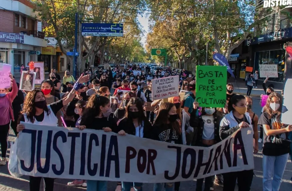 En Villa Mercedes y San Luis, una multitud reclamaron justicia por Johana Galdeano