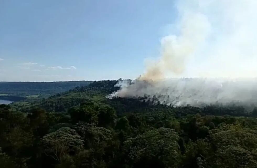 Por las altas temperaturas y la falta de lluvias rige en Misiones el alerta por incendios