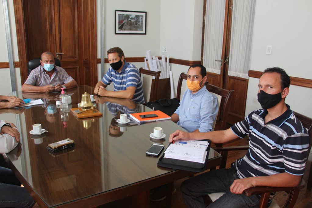 El intendente Sánchez se reunió con representantes de Vialidad Nacional con el fin de proyectar obras para las Rutas 3 y 228