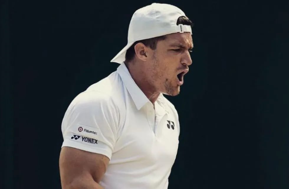 Gustavo Fernández está en semifinales de Wimbledon.
