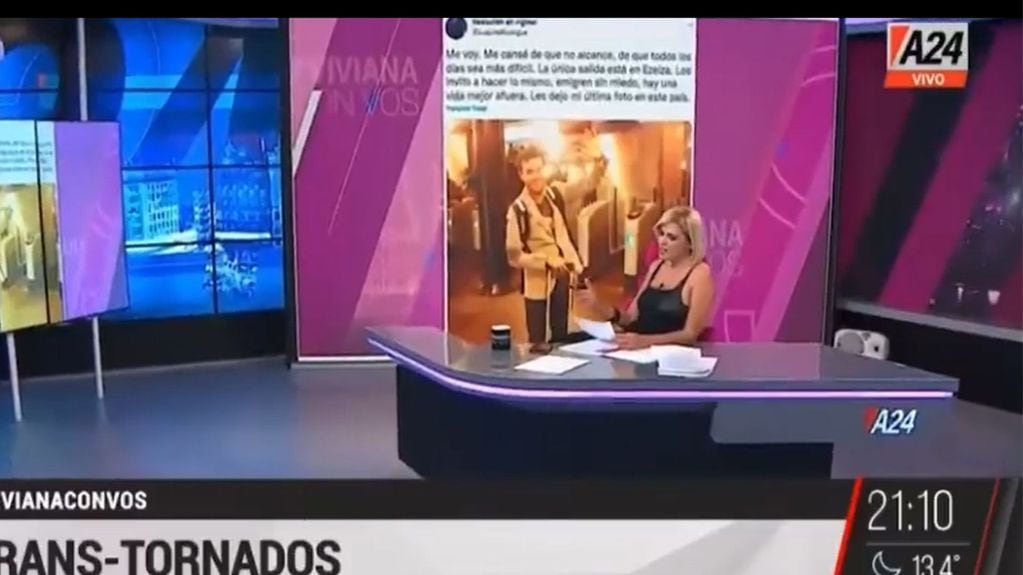 Tremendo papelón de Viviana Canosa con una fake news sobre Luquitas Rodríguez