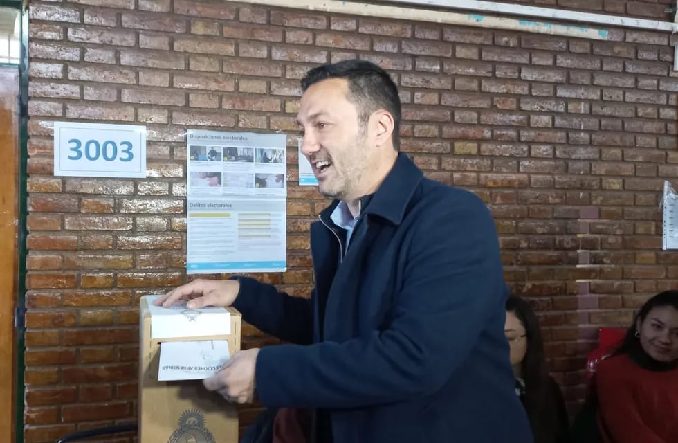 El candidato a vicepresidente por Juntos por el Cambio votó en Mendoza.