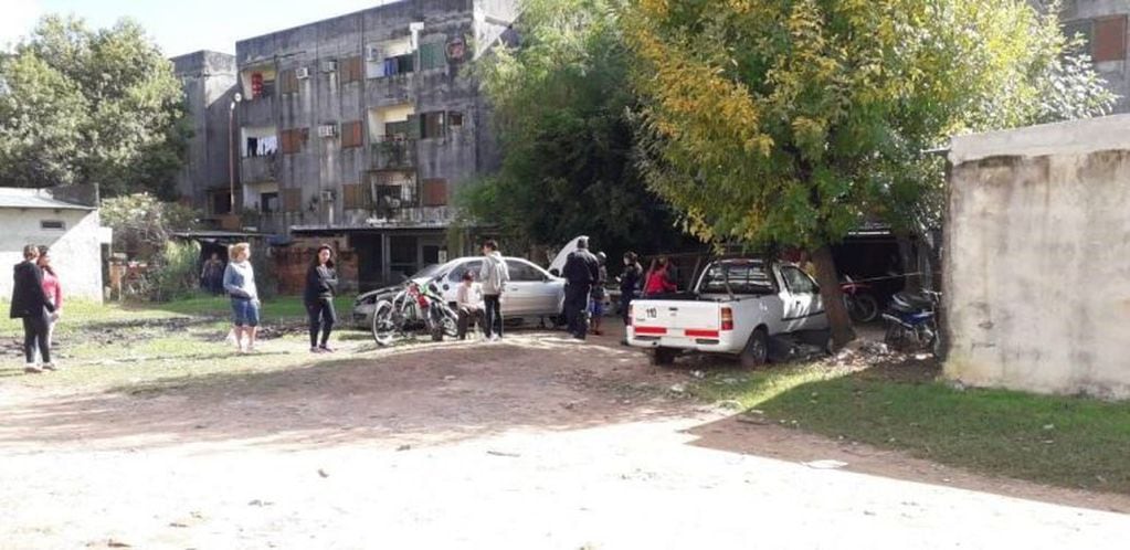Mecánico murió de una puñalada en el barrio Mil Viviendas de Corrientes. PH: Diario época