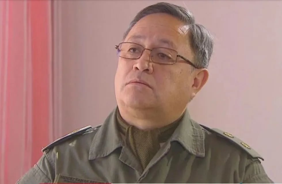 Fabián Méndez, jefe de Gendarmería de El Bolsón.