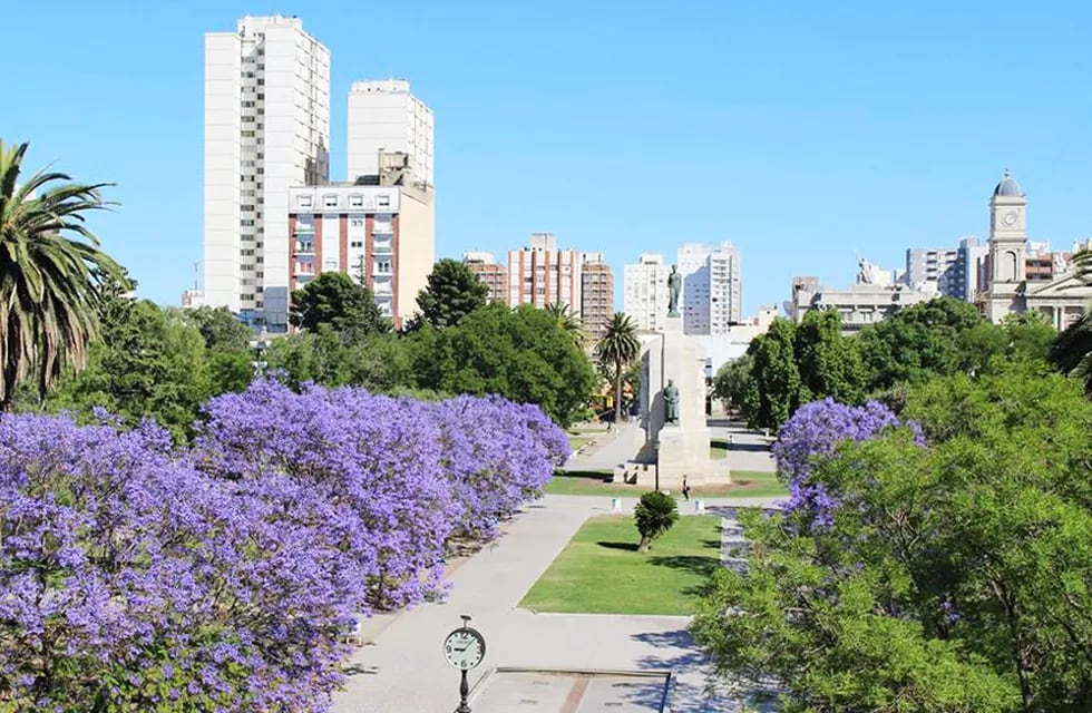 Plaza Rivadavia Bahía Blanca