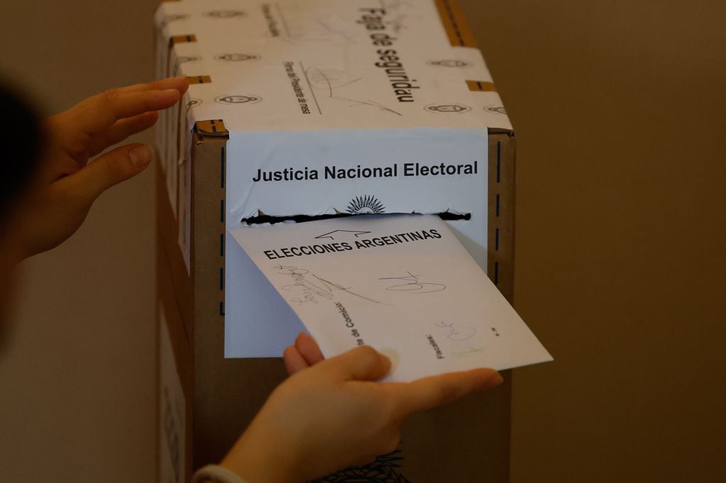"Dónde voto" y "Elecciones 2023", entre las principales consultas. (EFE/ Juan Ignacio Roncoroni)
