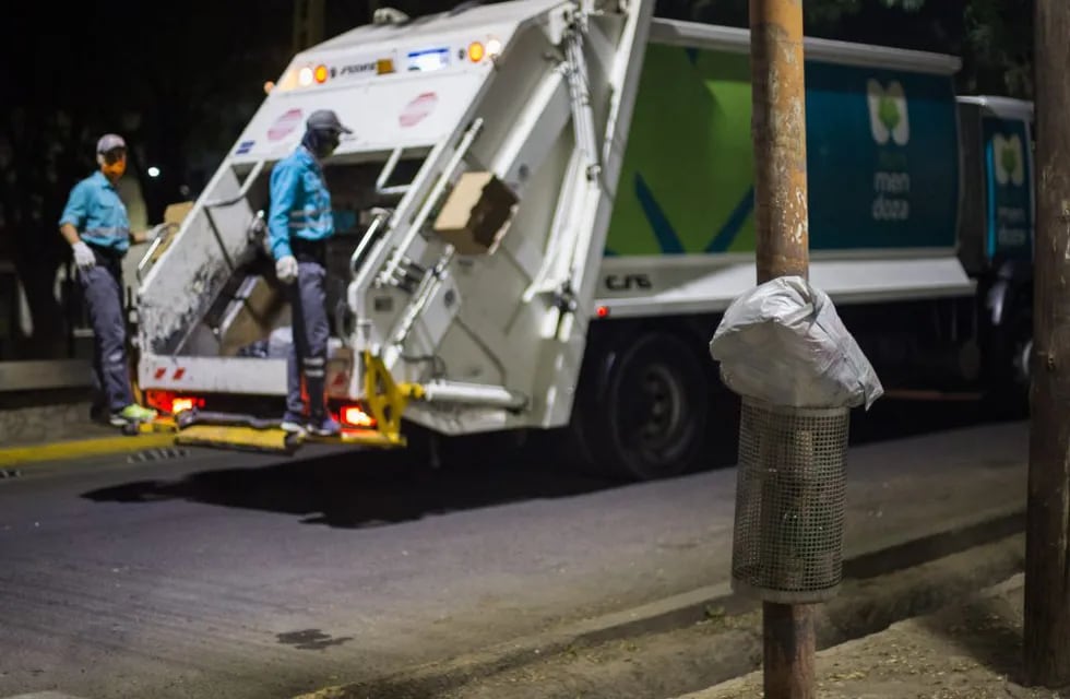 La Municipalidad de la Ciudad de Mendoza informó que el 31 de diciembre no habrá recolección nocturna de residuos. Fuente MCM