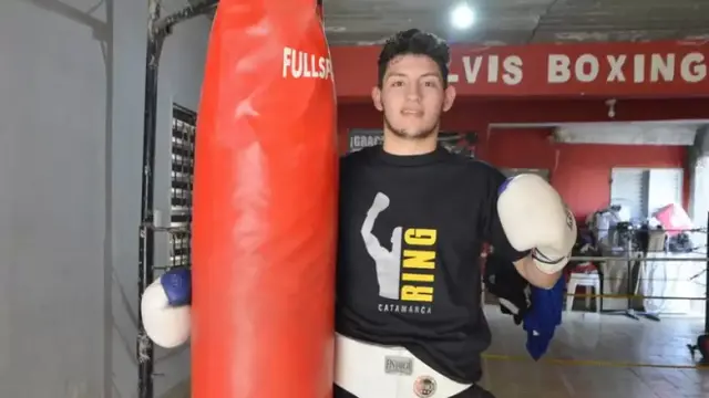 Pablo “Pacman” Corzo, boxeador profesional.