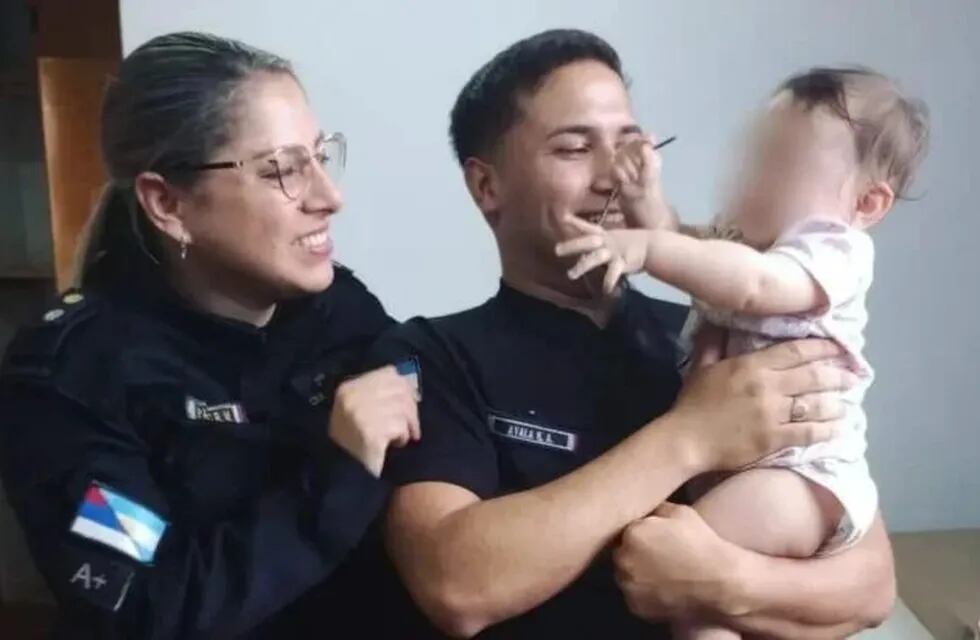 Puerto Iguazú: policías salvaron la vida de una bebé de 8 meses.